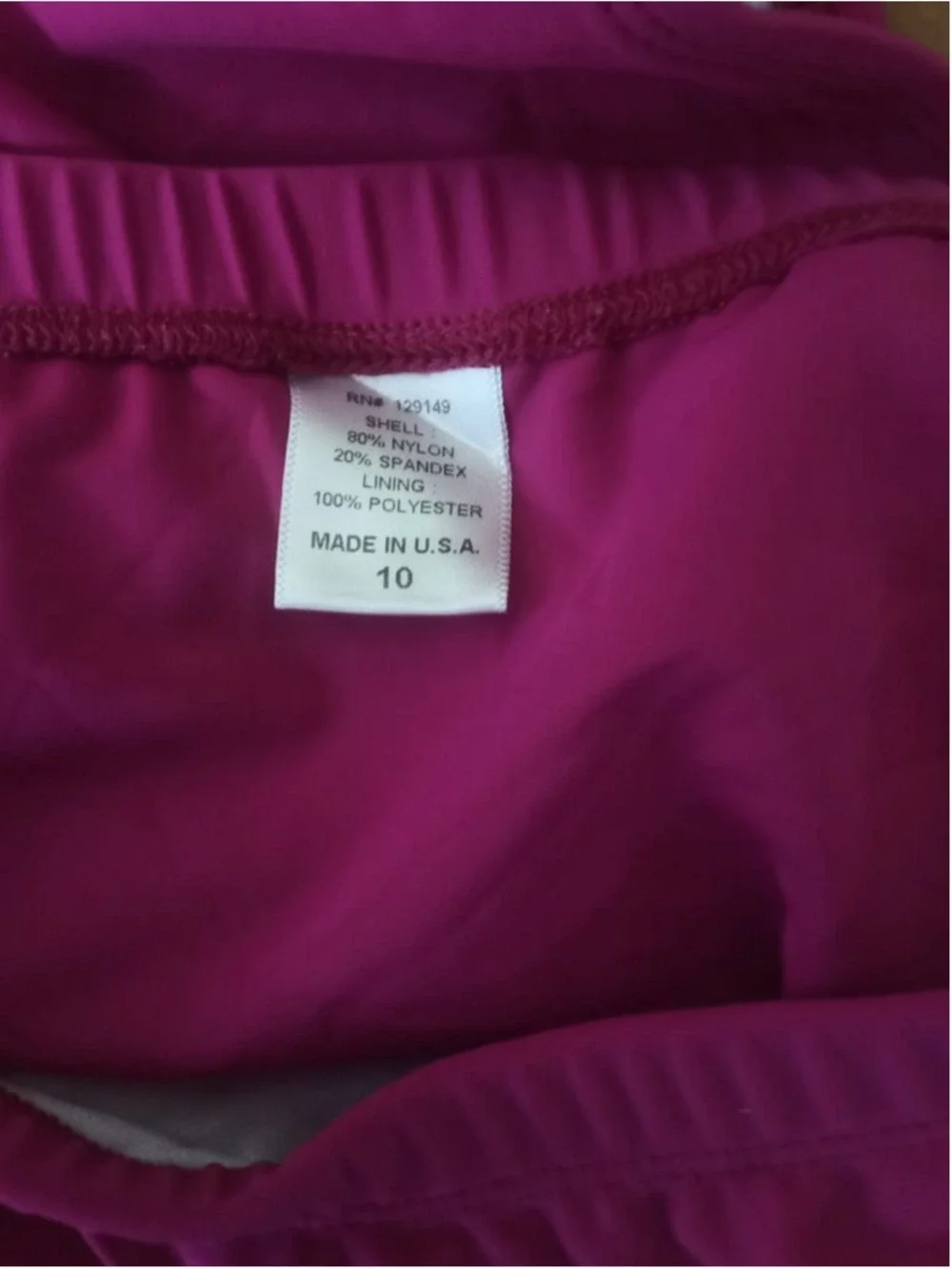 Women's Bikini Bottoms Fuchsia Size 10
